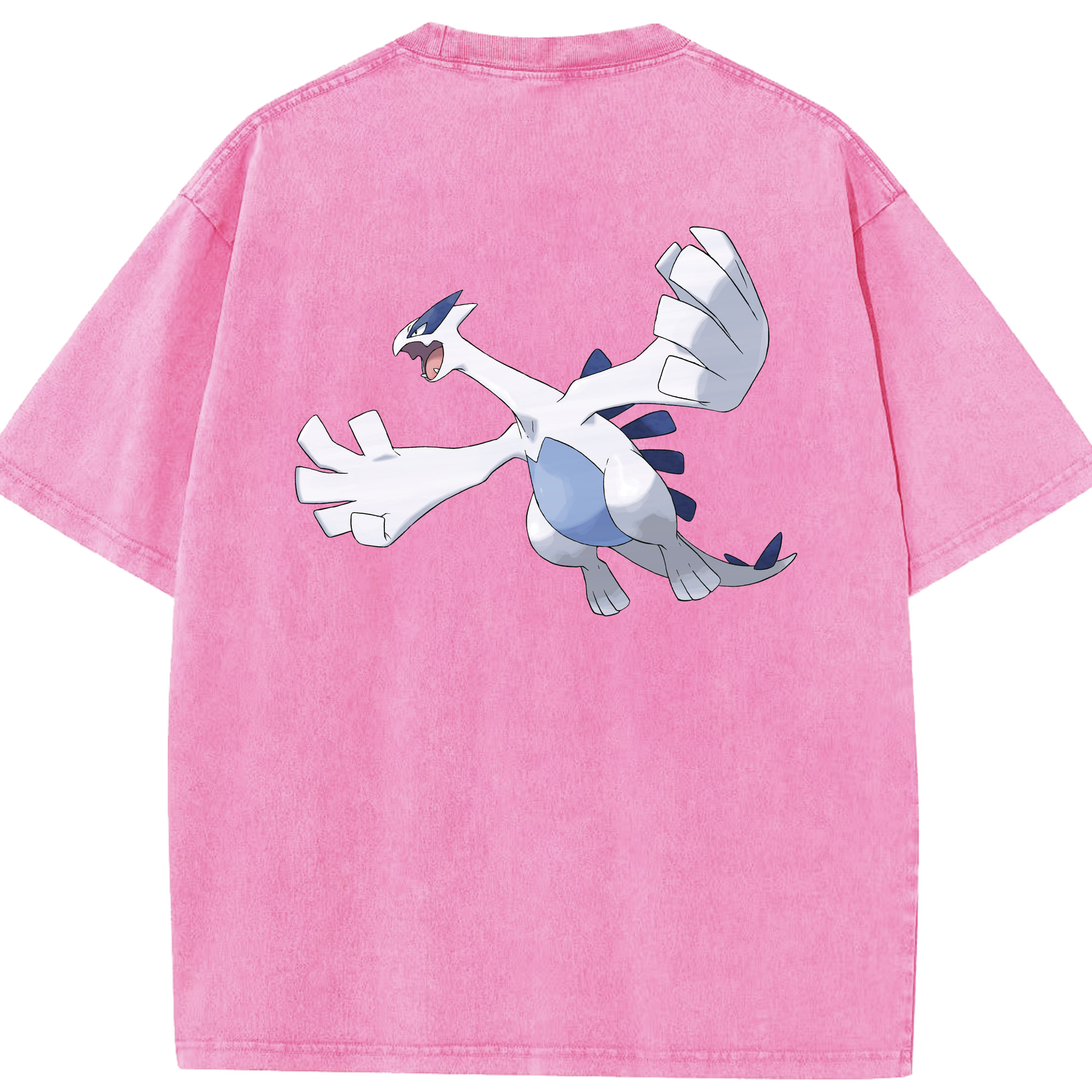（画像用） ポケットモンスター Pokémon 綿100% ヴィンテージ風 半袖Tシャツ（背面プリント）